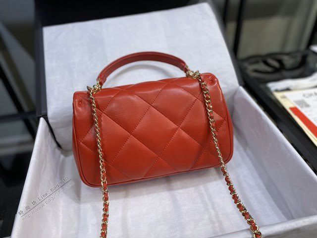 Chanel女包 AS1114/AS1115 香奈兒進口羊皮包 Chanel口蓋包 Chanel大菱格鏈條包手拎斜挎包  djc3905